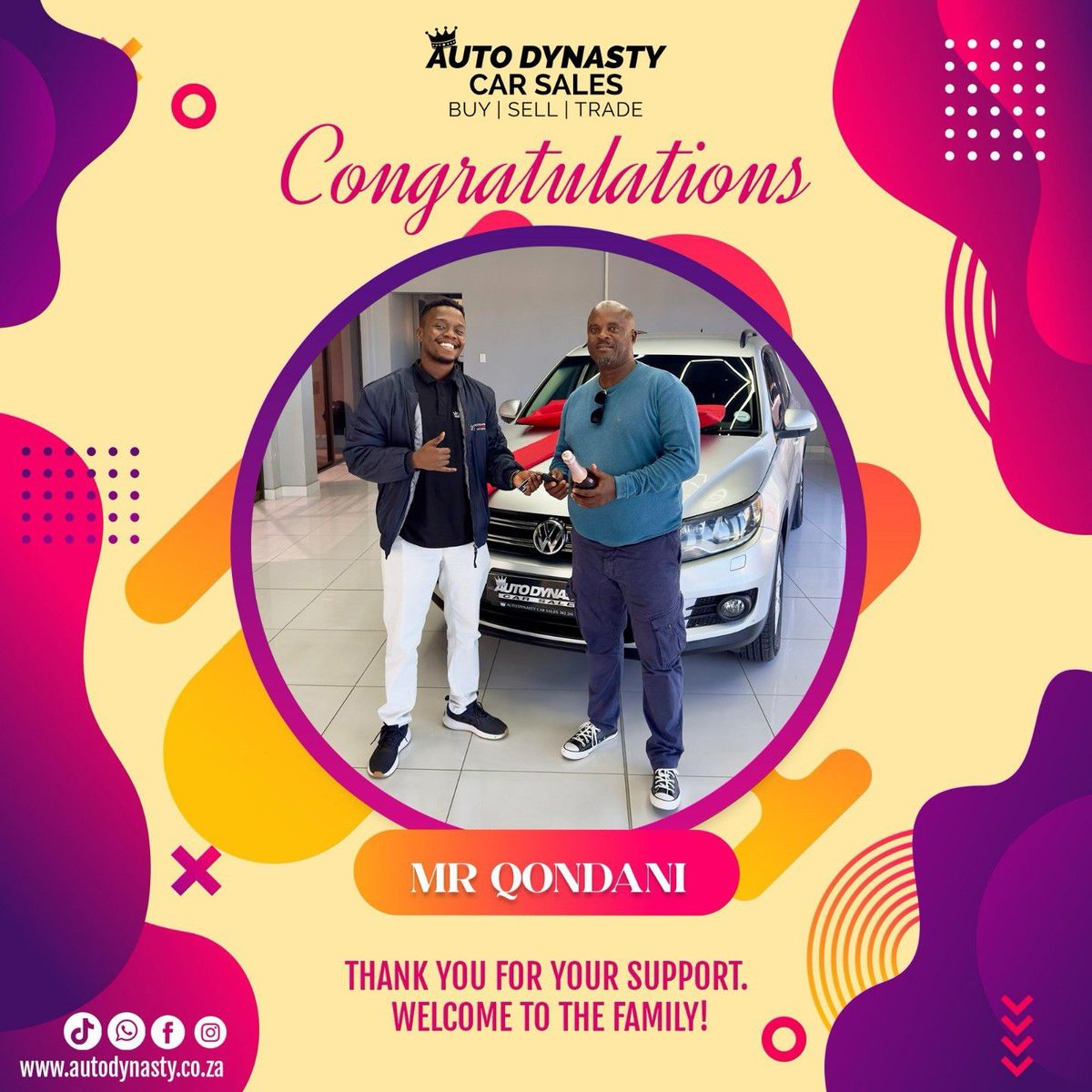 Auto Dynasty happy customer 3