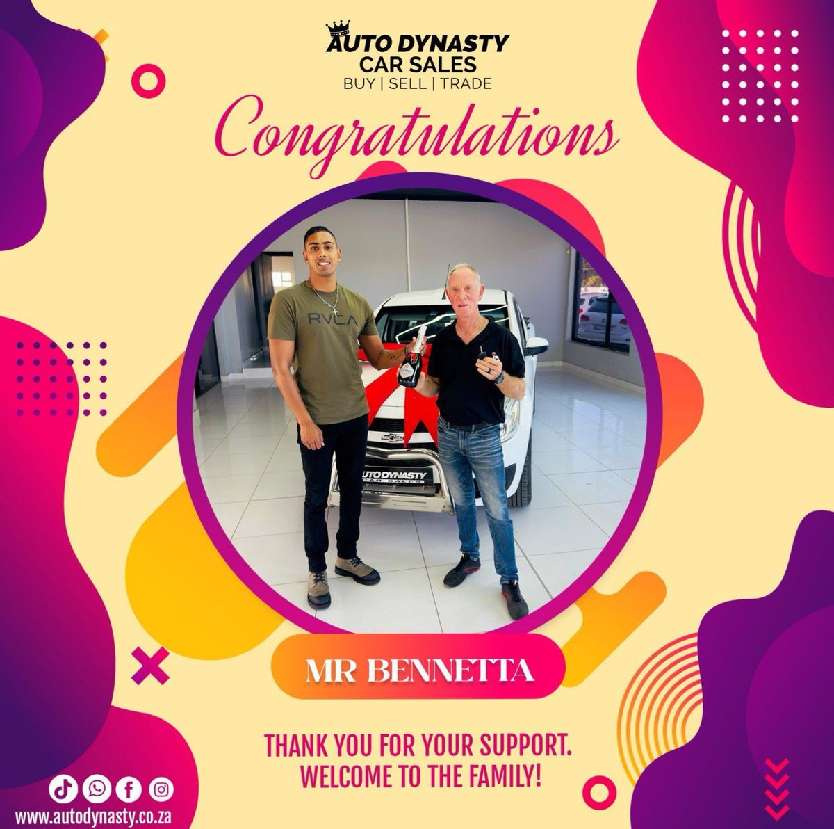 Auto Dynasty happy customer 12