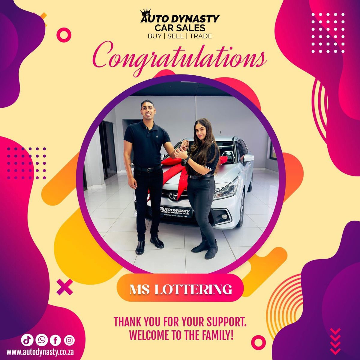 Auto Dynasty happy customer 10
